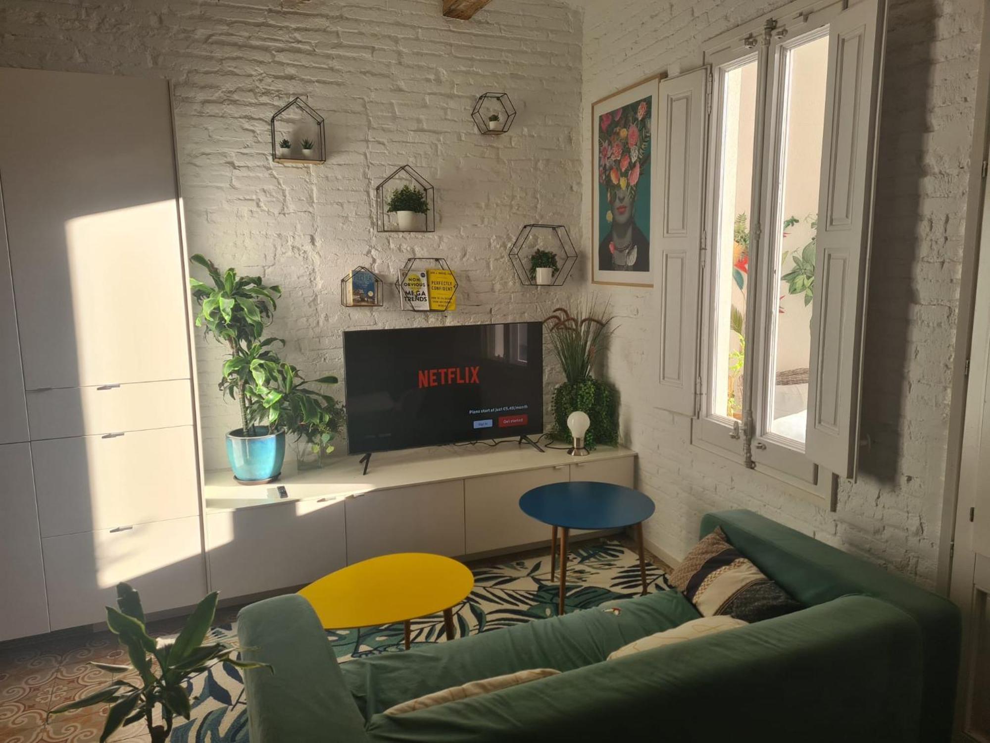 Enchanting 2 Bedroom Flat With Terrace Near Placa Espanya Barcelone Extérieur photo